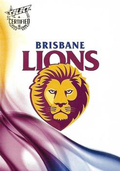 2016 Select AFL Certified #17 Brisbane Lions Front